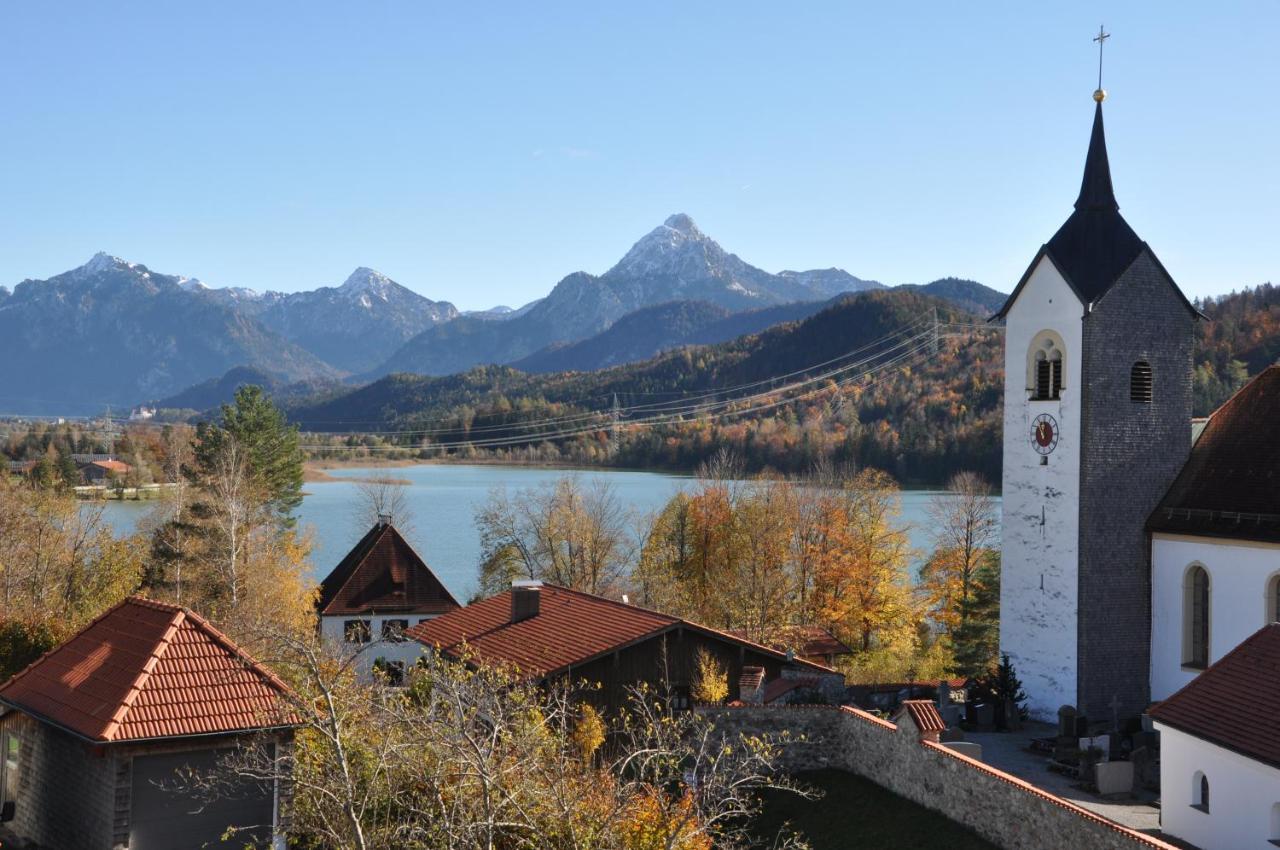 Pension Rexha Am Weissensee Füssen Esterno foto
